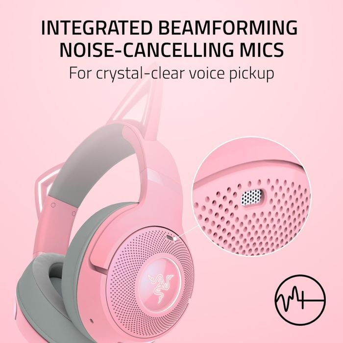 Наушники Razer Kraken Kitty V2 Bluetooth Black (RZ04-04860500-R3M1) изображение 10