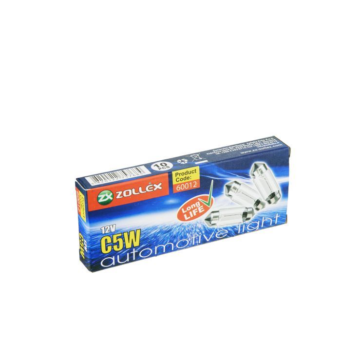 Автолампа Zollex C5W 12V 35mm зображення 2