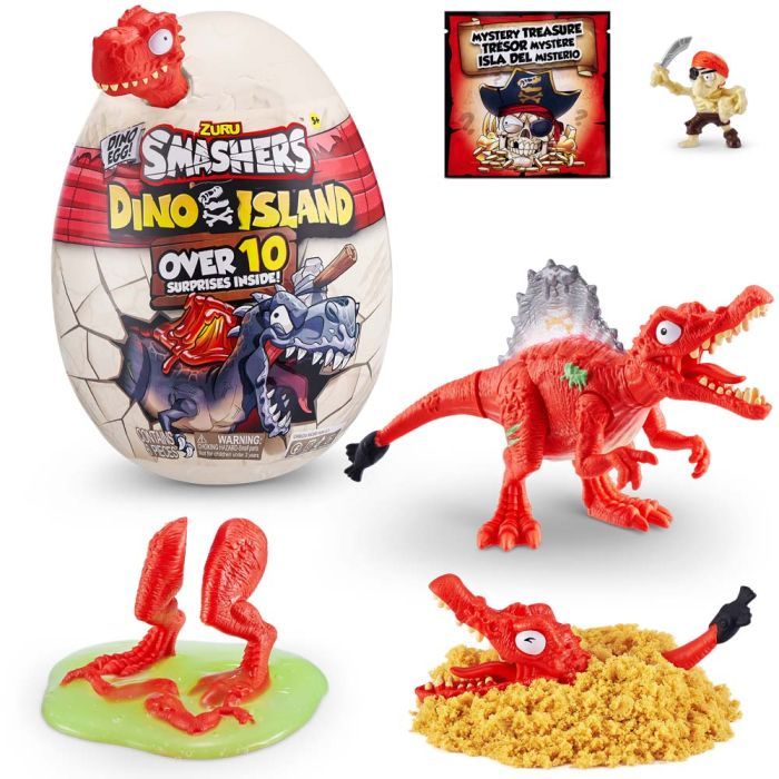 Игровой набор Smashers Mini Dino Island с аксессуарами-B (Смешерс Мини Дино Айленд) (7486B)