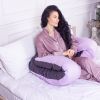 Подушка MirSon для вагітних і відпочинку Delicate Satin №8030 U-подібна Lupine (2200006178682) зображення 5