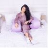 Подушка MirSon для вагітних і відпочинку Delicate Satin №8030 U-подібна Lupine (2200006178682) зображення 6