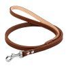 Повідець для собак Collar одинарний непрошитий Ш 20 мм Д 122 см коричневий (04736)