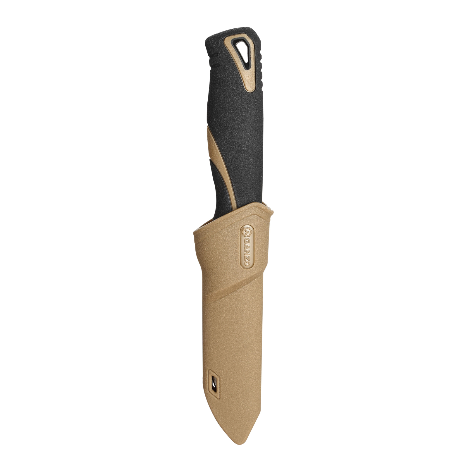 Нож Ganzo G807-DY Бежевий з ножнами (G807DY) изображение 4