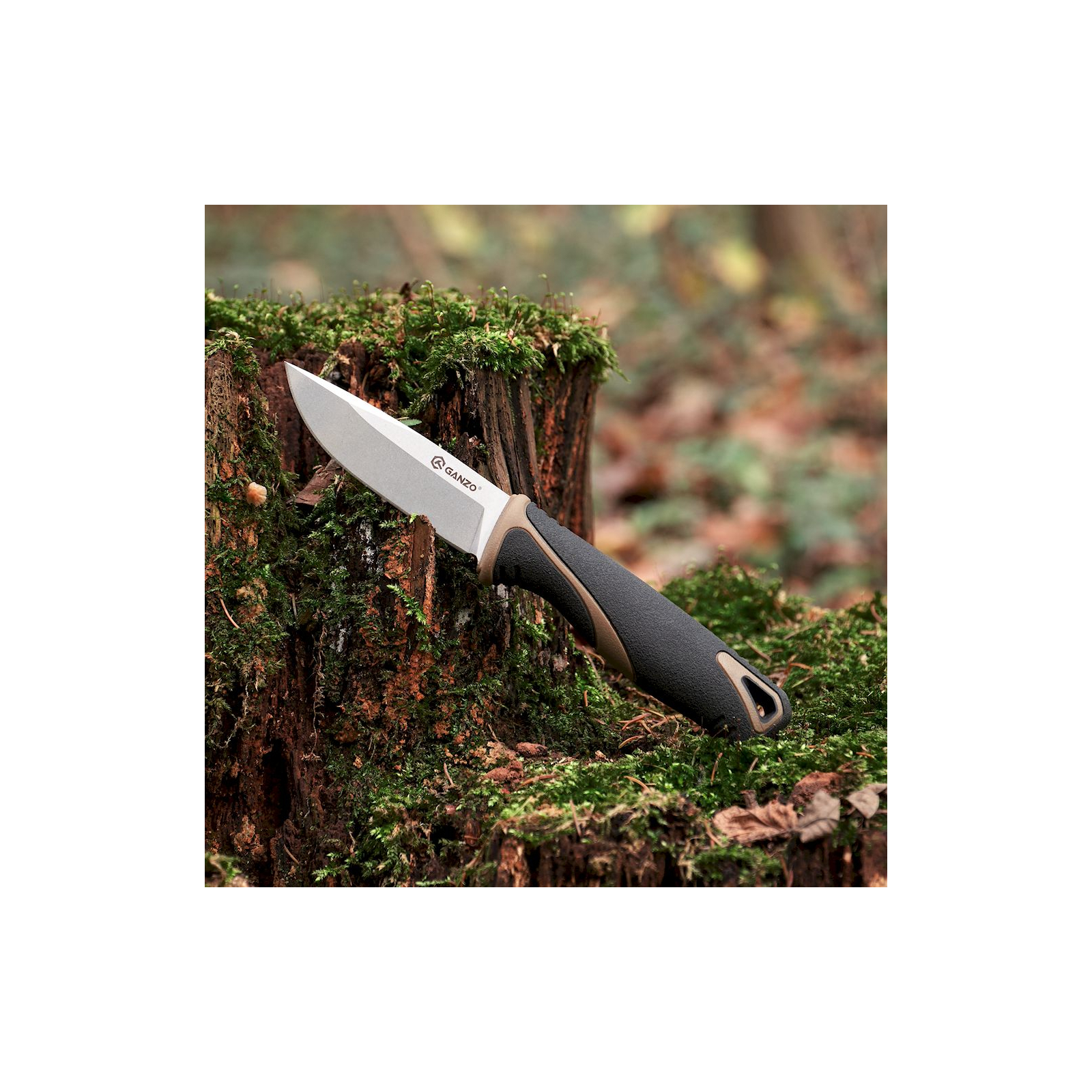 Нож Ganzo G807-DY Бежевий з ножнами (G807DY) изображение 6