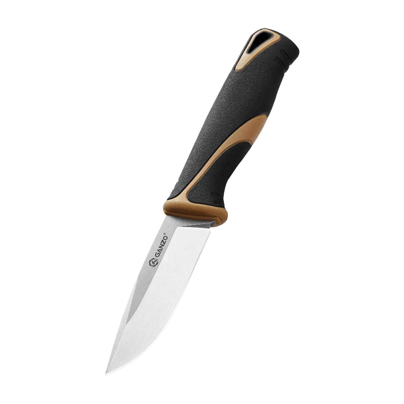 Нож Ganzo G807-OR Помаранчевий з ножнами (G807OR)