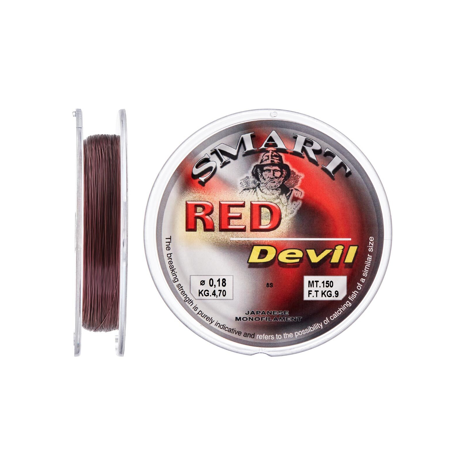 Леска Smart Red Devil 150m 0.16mm 3.6kg (1300.30.30)