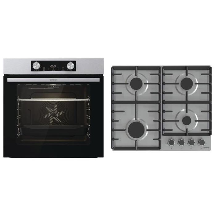 Комплект вбудованої техніки Gorenje SET_BO6737E02XK_G642ABX