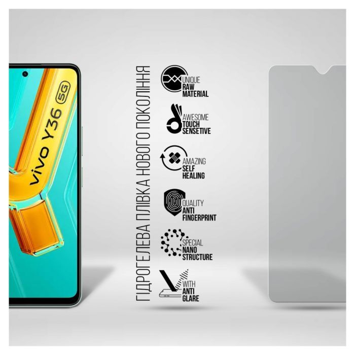 Пленка защитная Armorstandart Matte Vivo Y36 4G / Y36 5G (ARM69892) изображение 2