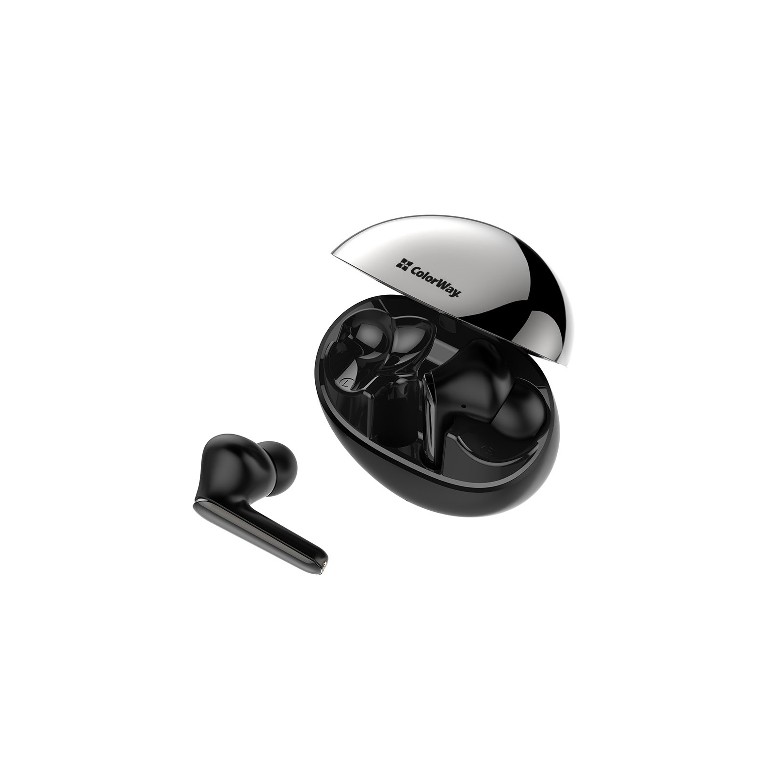 Навушники ColorWay TWS-3 Earbuds Black (CW-TWS3BK) зображення 7