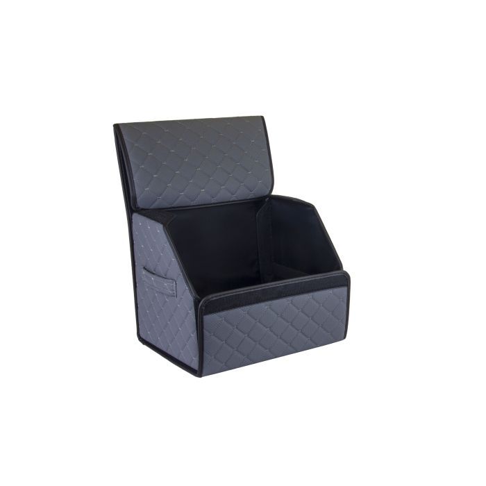 Сумка-органайзер EVAtech ECO S 30x30x35 см серая с серой нитью (EHECESGGBB) изображение 3