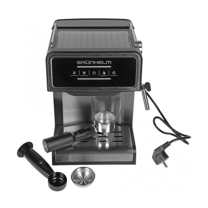 Ріжкова кавоварка еспресо Grunhelm GEC08 зображення 4