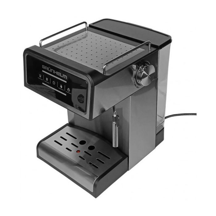 Ріжкова кавоварка еспресо Grunhelm GEC08 зображення 5