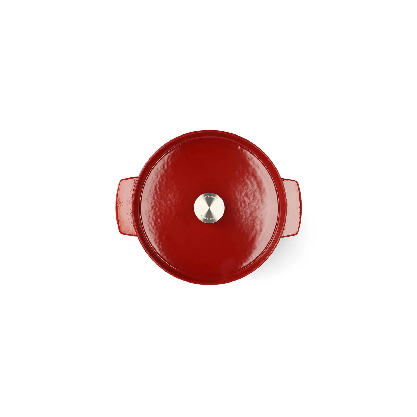 Кастрюля KitchenAid чавунна з кришкою 5,2 л Червона (CC006060-001) изображение 2