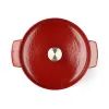 Каструля KitchenAid чавунна з кришкою 5,2 л Червона (CC006060-001) зображення 2