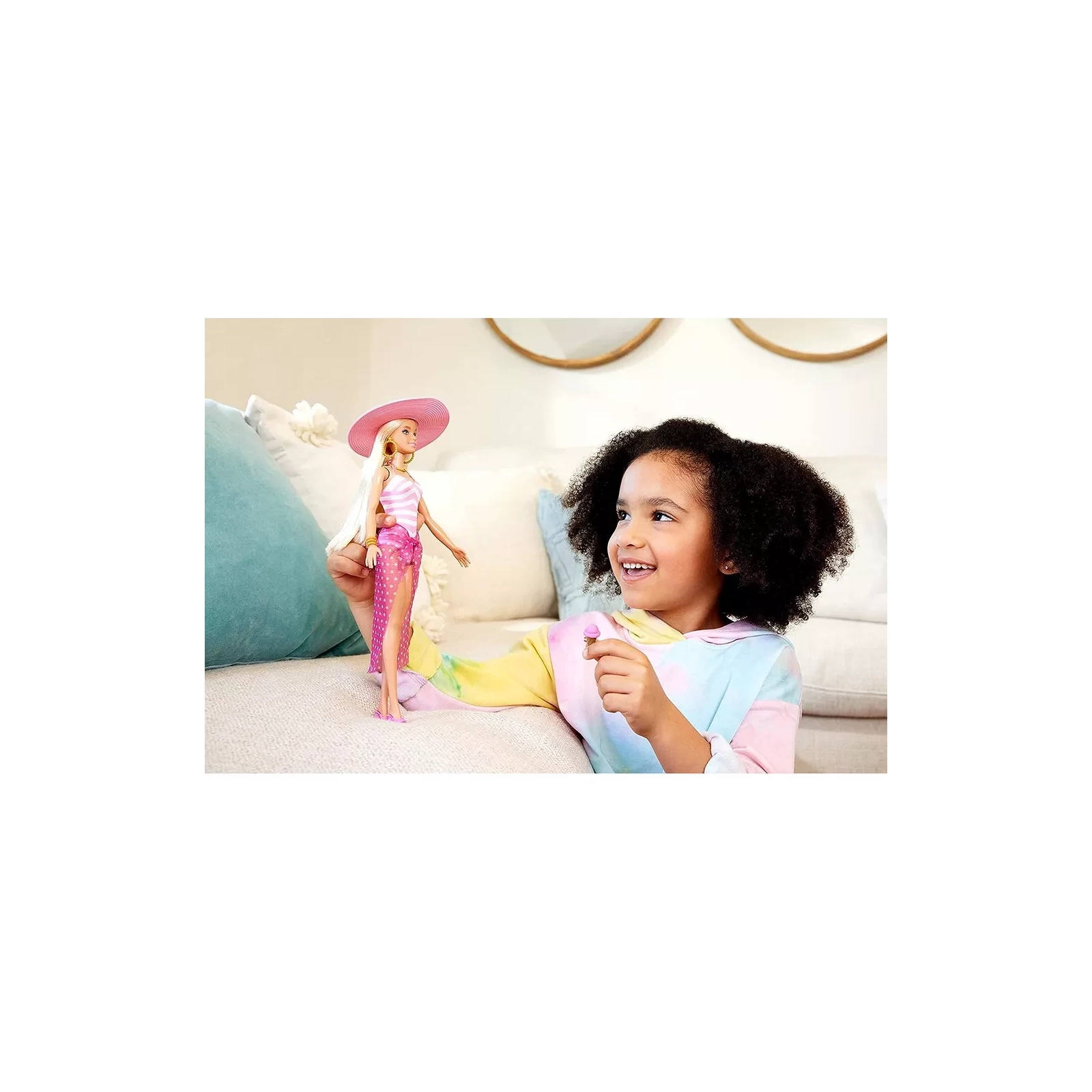 Кукла Barbie Пляжная прогулка (HPL73) изображение 7