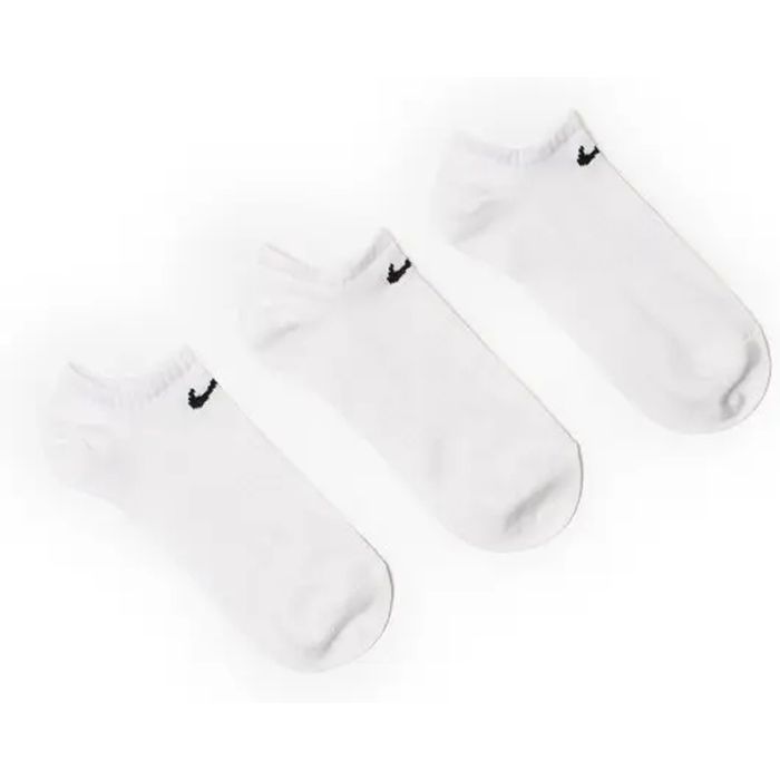 Носки Nike U NK EVERYDAY LTWT NS 3PR SX7678-100 38-42 3 пари Білі (888407239281) изображение 3
