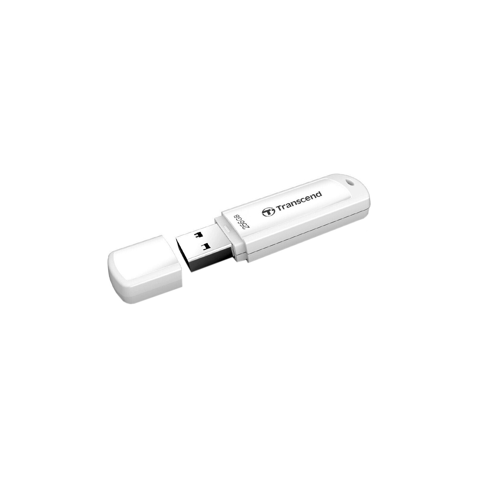 USB флеш накопитель Transcend 256GB JetFlash 730 White USB 3.1 (TS256GJF730) изображение 3