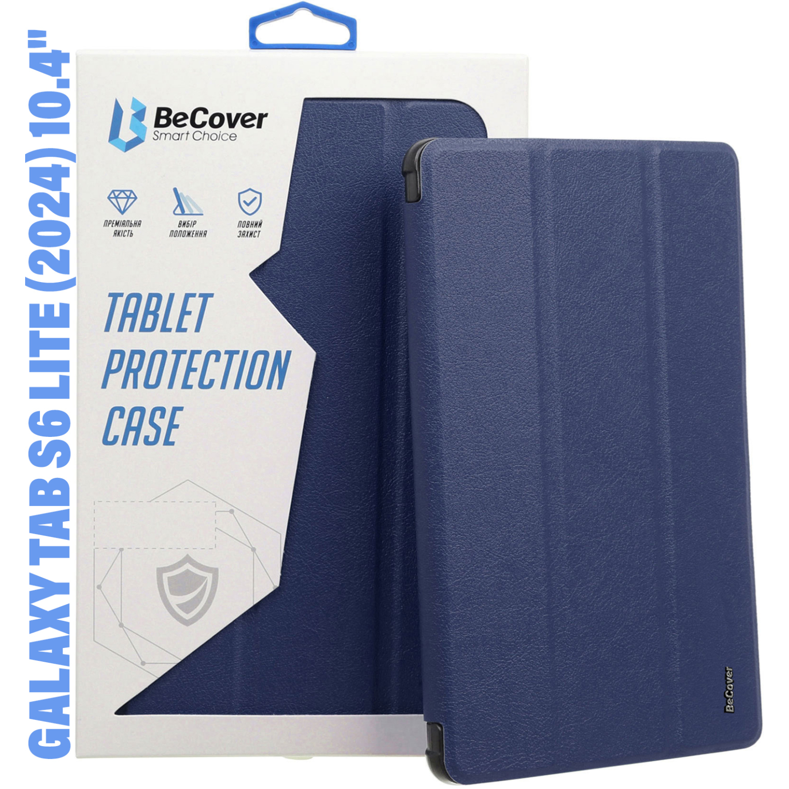 Чохол до планшета BeCover Soft Edge Stylus Mount Samsung Tab S6 Lite (2024) 10.4" P620/P625/P627 Black (710836)