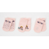 Шкарпетки дитячі Bibaby з совушками (68331-0G-pink) зображення 3