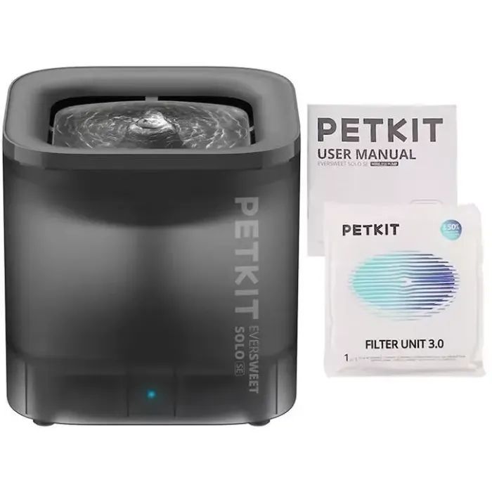 Універсальний посуд для тварин Petkit Поилка Eversweet Solo SE Smart Pet Drinking Fountain (Grey) (733937) зображення 2