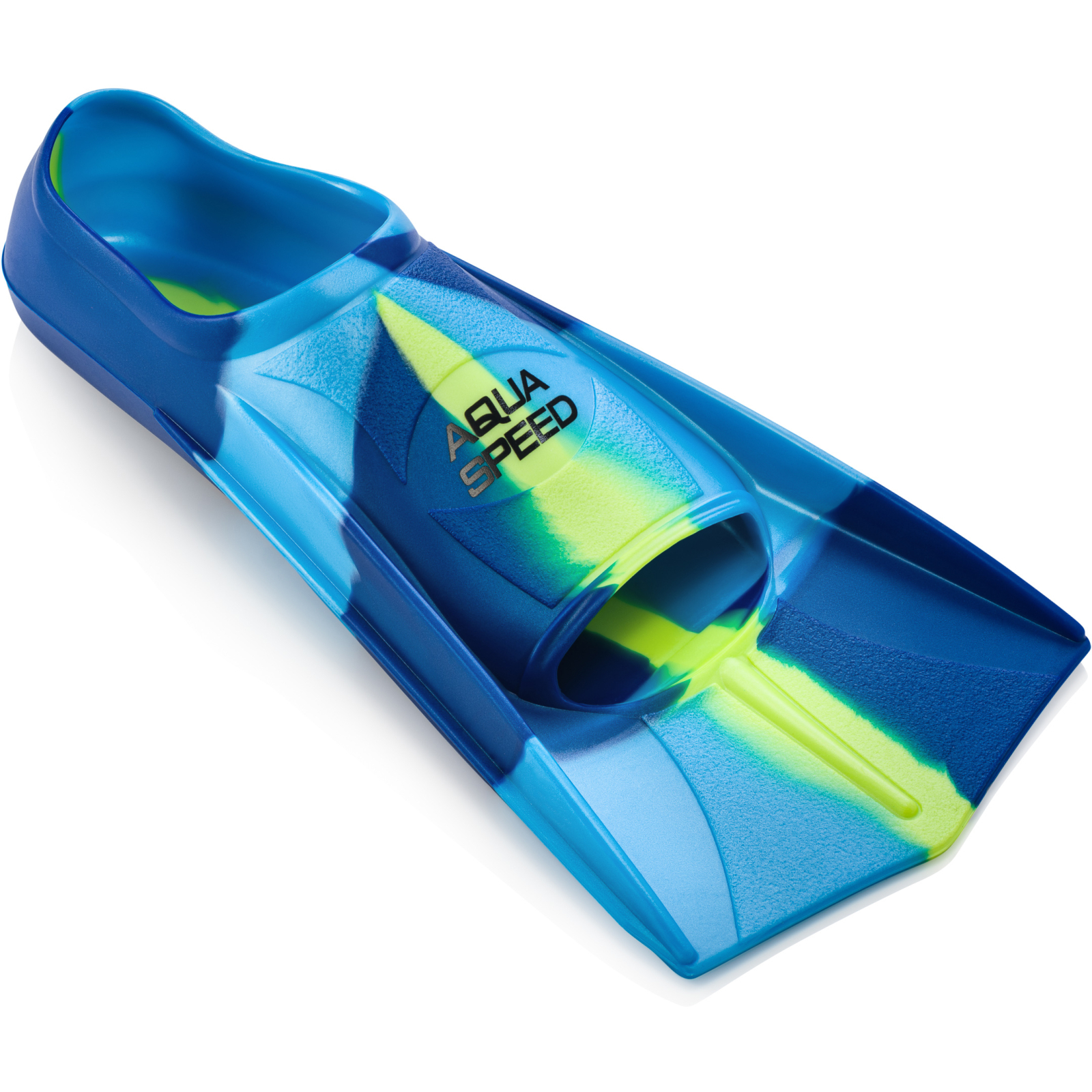 Ласти Aqua Speed Training Fins 137-82 7940 синій, блакитний, жовтий 33-34 (5908217679406) зображення 3