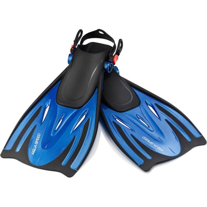 Ласты Aqua Speed Wombat Kid 528-11-1 чорний, синій 27-31 (5908217630322)