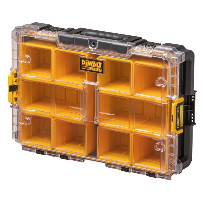 Ящик для інструментів DeWALT органайзер TOUGHSYSTEM 2.0, DS100,545x380x130 мм (DWST83394-1) зображення 2