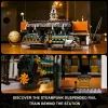 Конструктор Pantasy Original - Steampunk Залізнична станція в стилі стімпанк (85007) зображення 3
