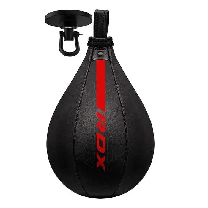 Груша боксерская RDX F6 Kara Speed Boll + swivel Matte Red (2SBR-F6MR)