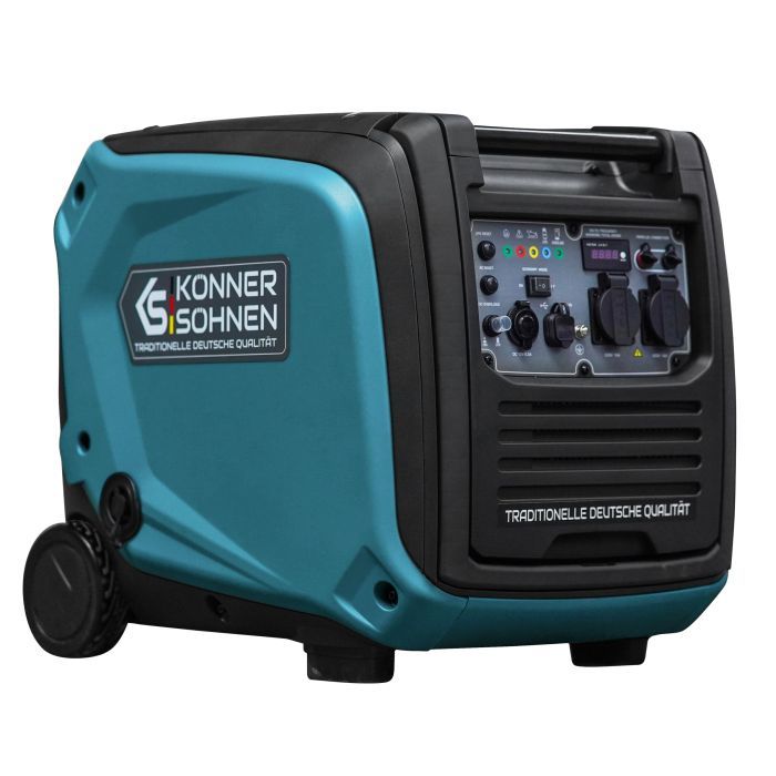 Генератор Konner&Sohnen газо-бензиновий інверторний KS 4000iEG S, 230В, 4.0kW, електростартер, 40кг (KS4000IEGS) зображення 6