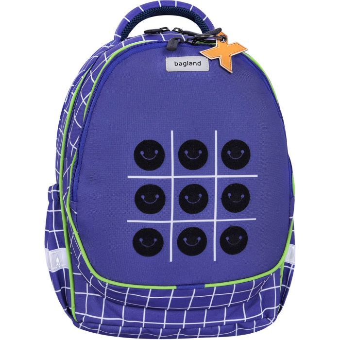 Рюкзак шкільний Bagland Butterfly 1328 Сублімація синій 21 л (00565664 Ш) (1071219245) зображення 2