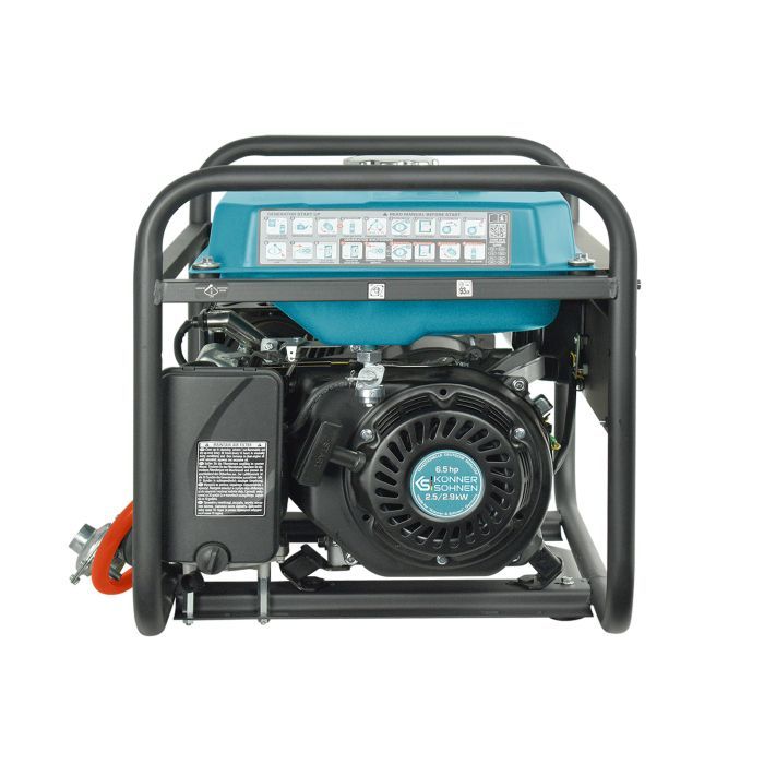 Генератор Konner&Sohnen газ-бензин KS 2900G, 230V, 2.9kW, ручний запуск (KS2900G) зображення 7