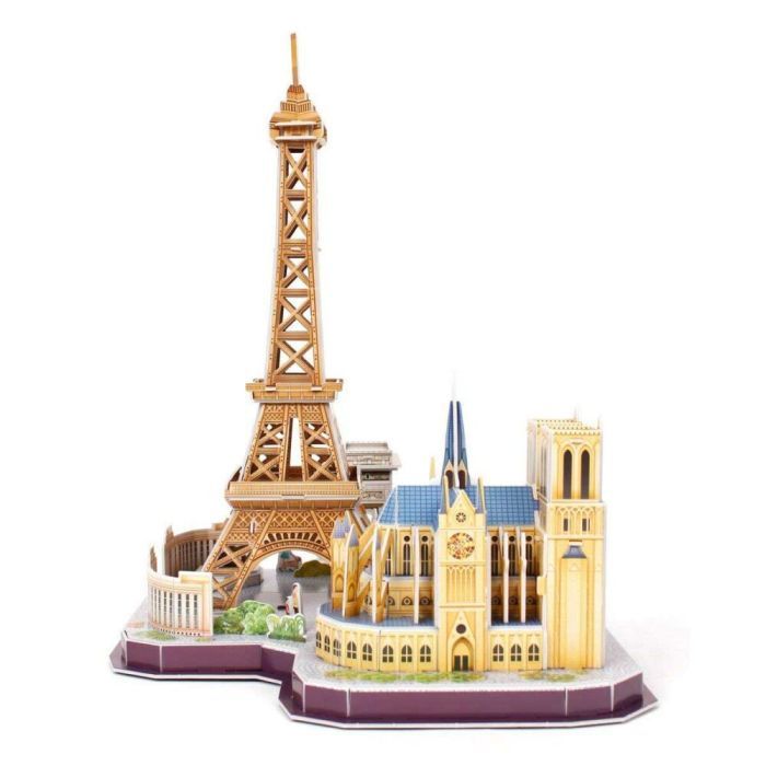 Пазл Cubic Fun City line Paris (MC254h) зображення 3