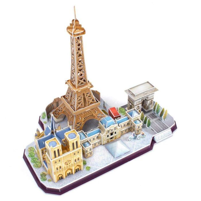 Пазл Cubic Fun City line Paris (MC254h) зображення 5