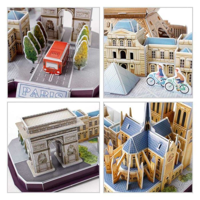 Пазл Cubic Fun City line Paris (MC254h) зображення 6