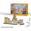 Пазл Cubic Fun City line Paris (MC254h) зображення 9