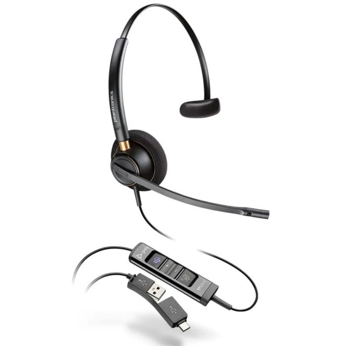 Наушники Poly EncorePro 515-M USB-A Black (783R1AA)