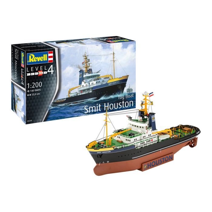 Сборная модель Revell Буксир Smit Houston уровень 4 масштаб 1:200 (RVL-05239)