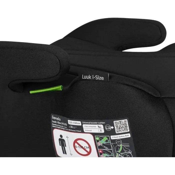 Автокресло Lionelo Luuk I-size Black (LO-LUUK I-SIZE BLACK) изображение 5