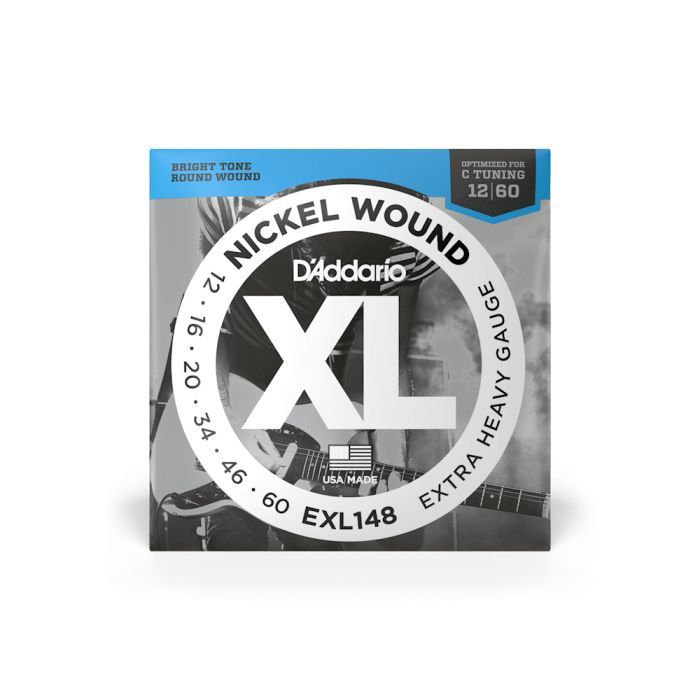 Струны для гитары D'Addario XL Nickel Wound Extra Heavy (12-60) (EXL148)