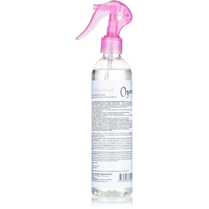 Освіжувач повітря Ozone Aqua Mist Троянда та сандалове дерево 300 мл (4770416340545) зображення 2