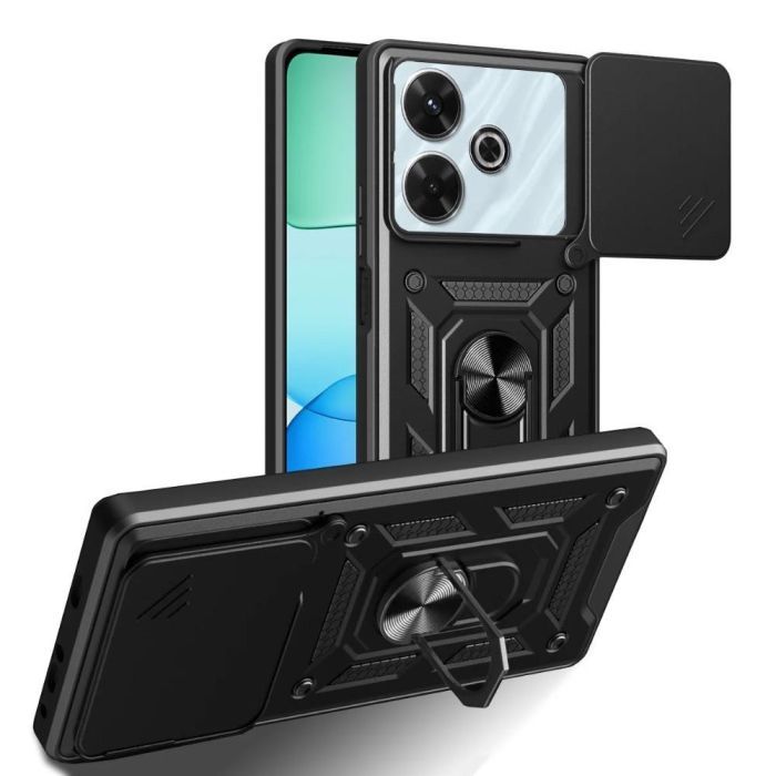 Чохол до мобільного телефона BeCover Military Xiaomi Redmi 13 Black (711551) зображення 2