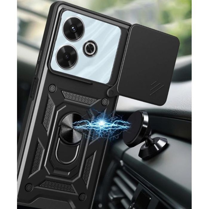 Чохол до мобільного телефона BeCover Military Xiaomi Redmi 13 Black (711551) зображення 4