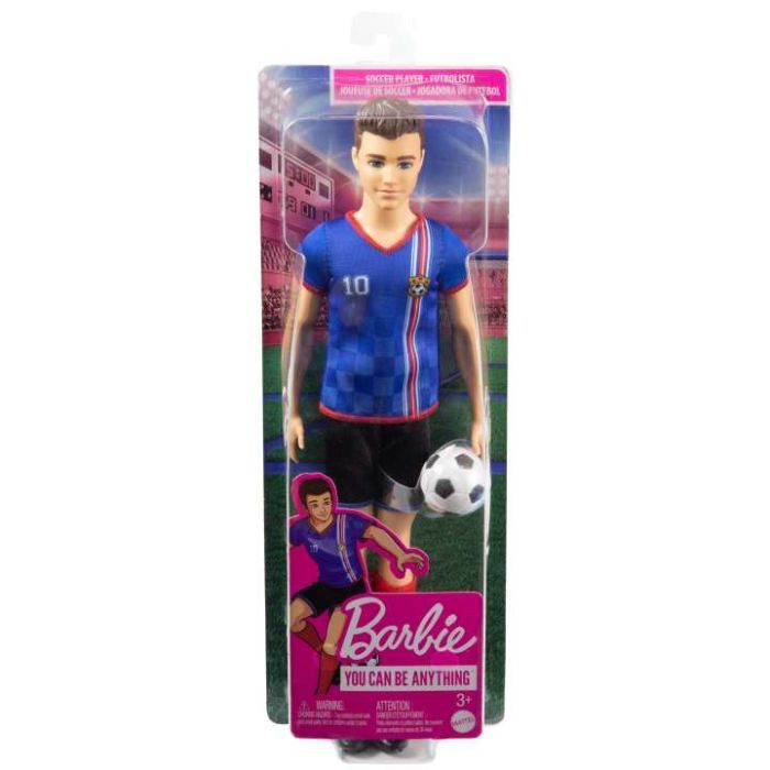 Кукла Barbie Кен Футболист серии Я могу быть (HCN15) изображение 6