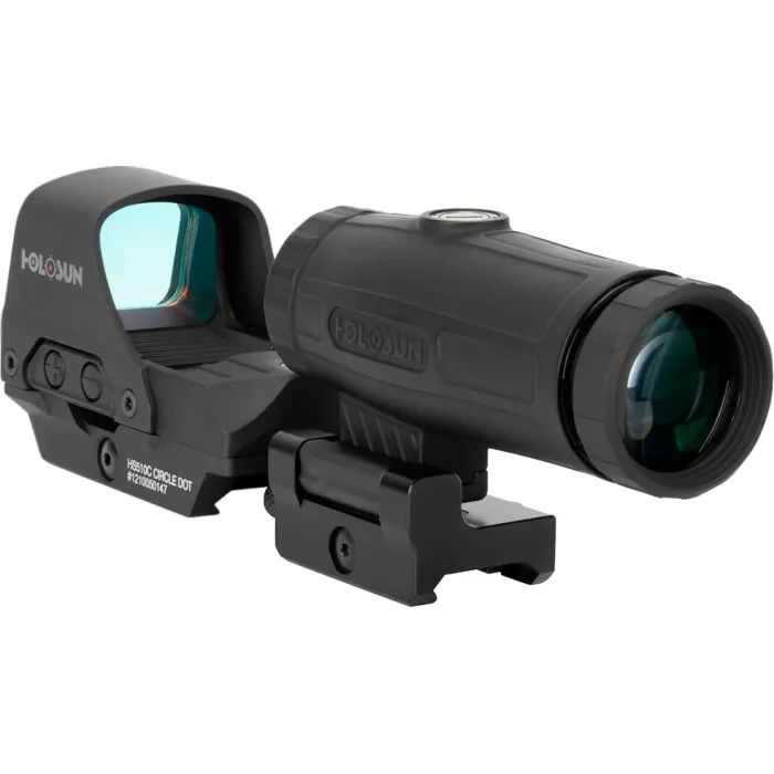 Коллиматорный прицел Holosun 510С + магніфер HM3X (510CsHM3X) изображение 3