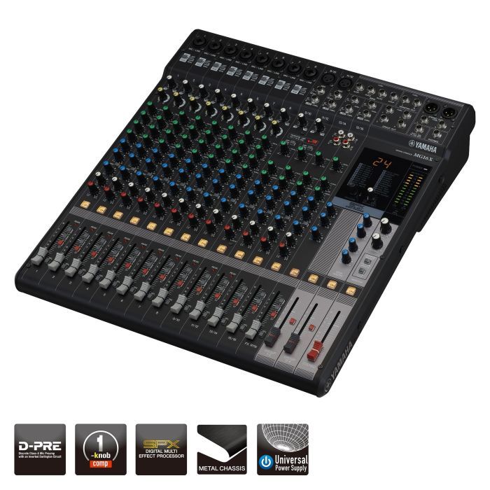 Микшерный пульт Yamaha MG16X изображение 2