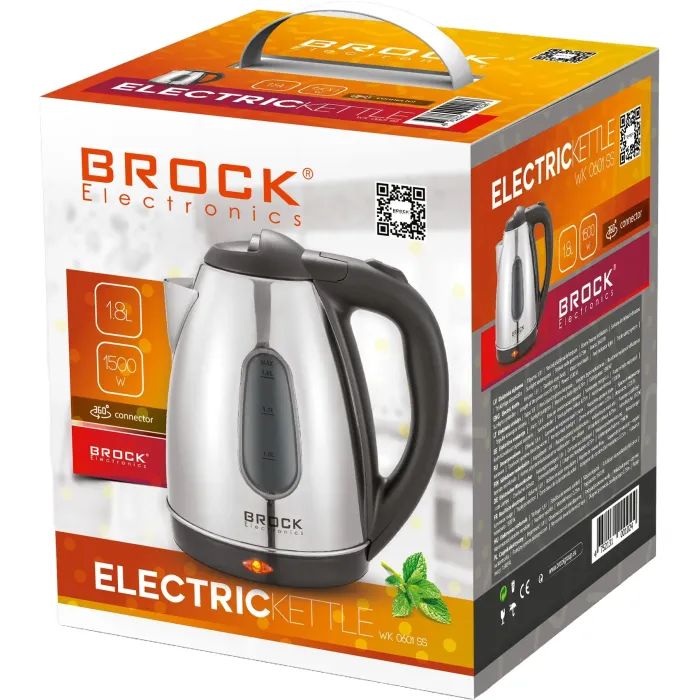 Электрочайник Brock WK 0601 SS изображение 2
