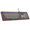 Клавиатура GamePro MK145R Red Swich Low Profile USB Dark Gray (MK145R) изображение 2