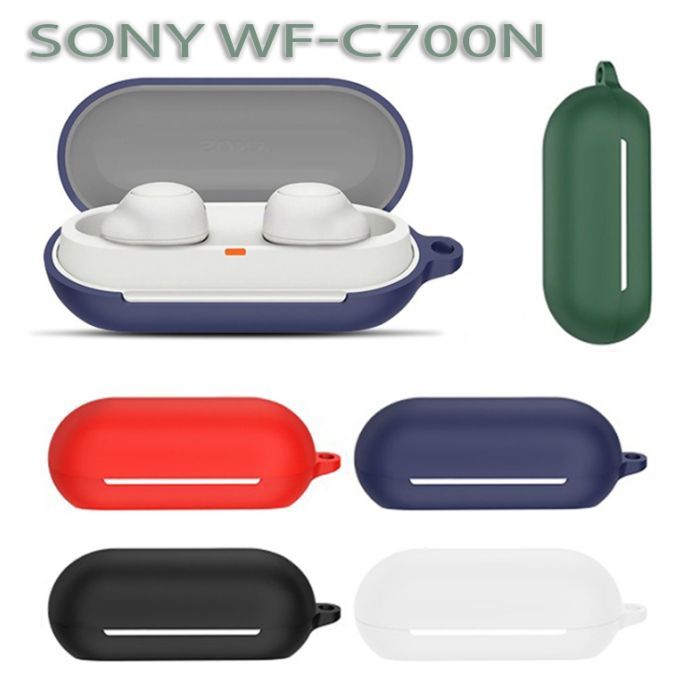 Чохол для навушників BeCover Silicon для Sony WF-C700N Dark Blue (712029) зображення 5