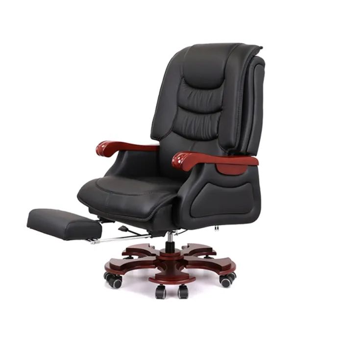 Офисное кресло Аклас Ланселот EX RL Коричневый (Кожа LC-K) (00142852) изображение 2